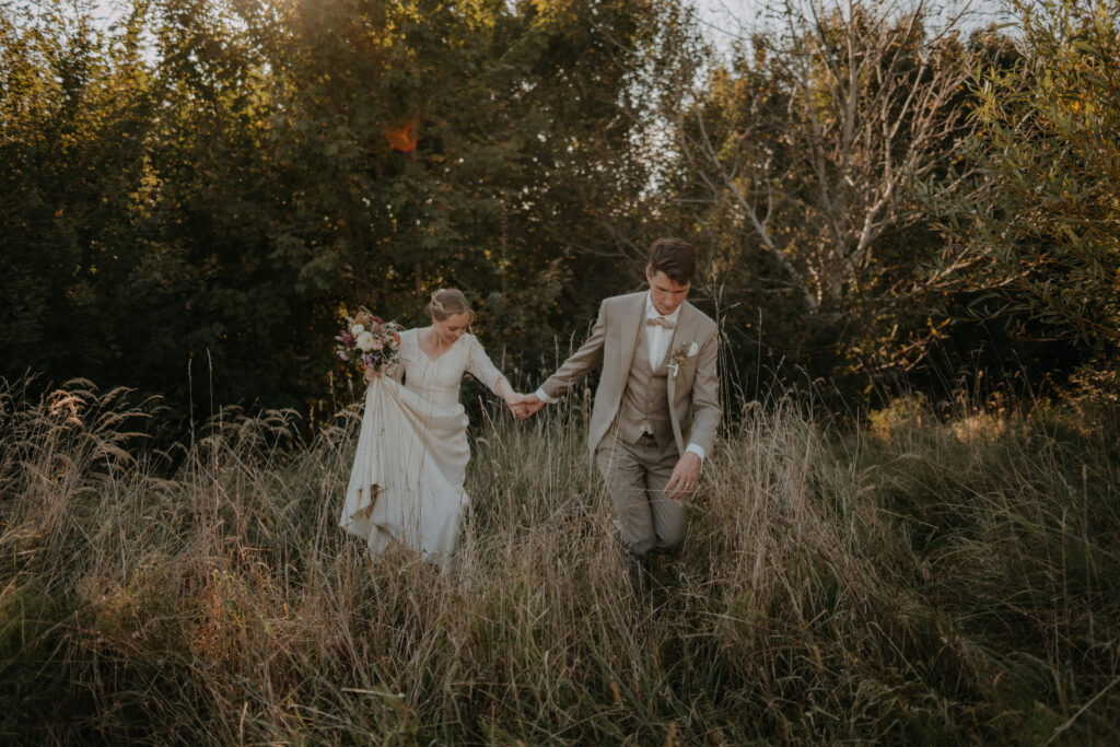 Sonnenuntergang Paarshooting Vom Hügel