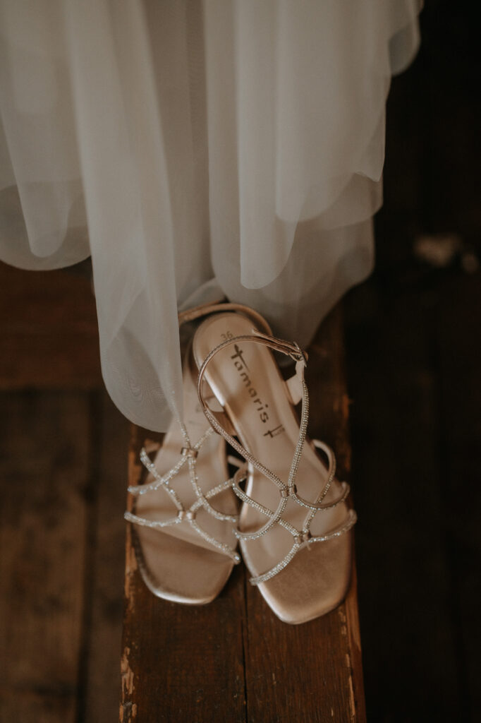 Getting Ready der Braut bei einer Hochzeit in Graz
